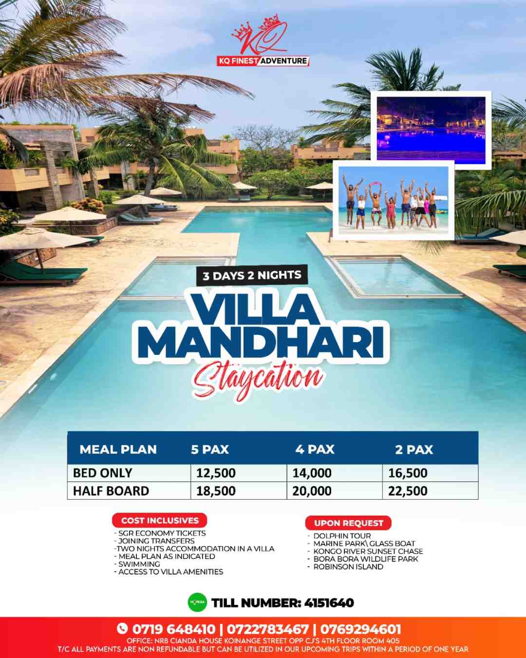VILLA MANDHARI STAYCATION